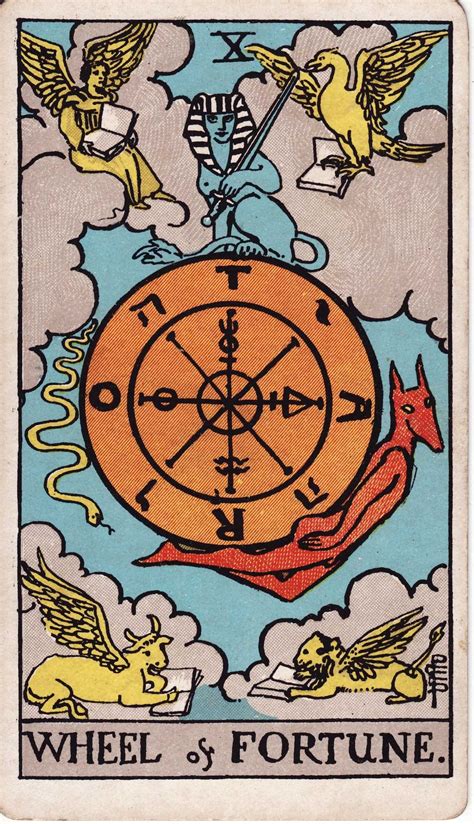 La Rueda de la Fortuna: El Ciclo de la Vida en el Tarot